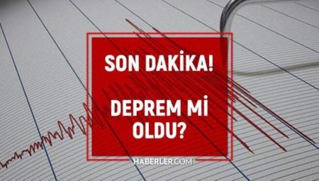 Antalya’da sarsıntı mi oldu? SON DAKİKA! Bugün Antalya’da zelzele mi oldu? AFAD ve Kandilli sarsıntı listesi!