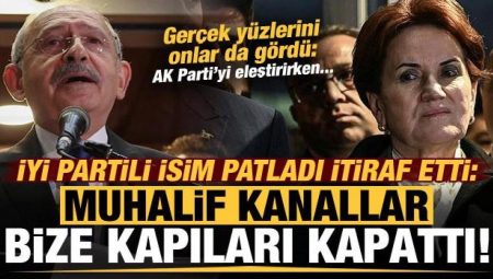YETERLİ Partili isim patladı: Muhalif kanallar bize kapıları kapattı… CHP’nin gerçek yüzü!