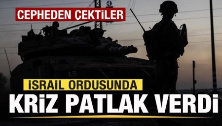İsrail ordusunda kriz patlak verdi! Son dakika asker kararı
