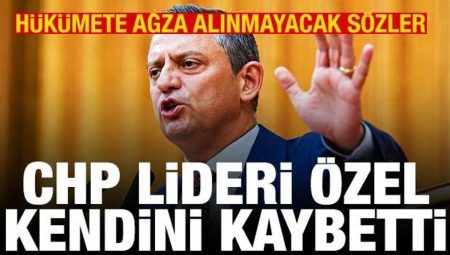 Özgür Özel’den iktidara “Mussolini” suçlaması: Türkiye’yi cunta yönetiyor
