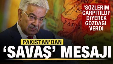 Pakistan Savunma Bakanı’ndan ‘savaş’ açıklaması: Sözlerim çarpıtıldı