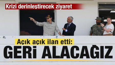 Tansiyonu yükseltecek ziyaret! ABD açık açık ilan etti: Geri alacağız
