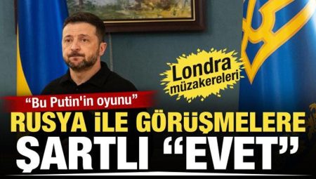 Zelenskiy: Ateşkes sağlanırsa Rusya’yla görüşmeye hazırız