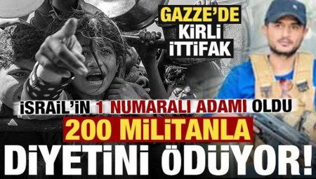 Gazze’de kirli ittifak! İsrail’in adamı oldu, 200 militanla diyet ödüyor…