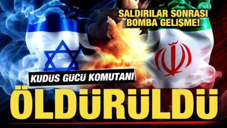 Ataklar sonrası bomba gelişme: Kudüs Gücü Kumandanı öldürüldü