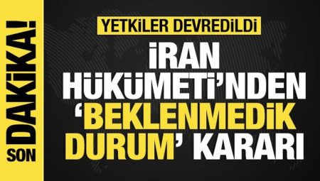 İran’dan ‘beklenmedik durum’ kararı! Hükümet sözcüsü duyurdu: Yetkiler devredildi