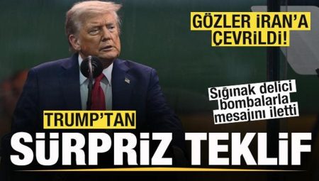 Trump’tan sürpriz öneri! Gözler İran’a çevrildi! Sığınak delici bombalarla bildiri