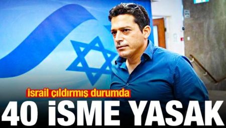 İsrail 40 aktivisti kara listeye aldı