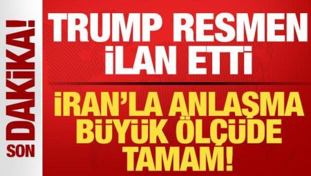 Son dakika: Trump tüm dünyaya duyurdu! İran’la muahede tamam