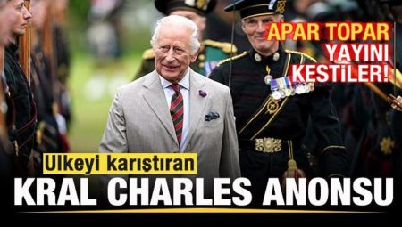 Ülkeyi karıştıran Kral Charles anonsu! Apar topar yayını kestiler
