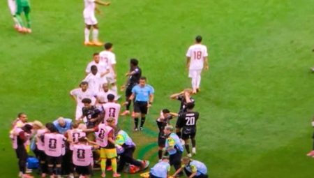 Dünya Kupası’nda korkutan anlar! Durum gösterilmedi, arkadaşları gözyaşlarına boğuldu