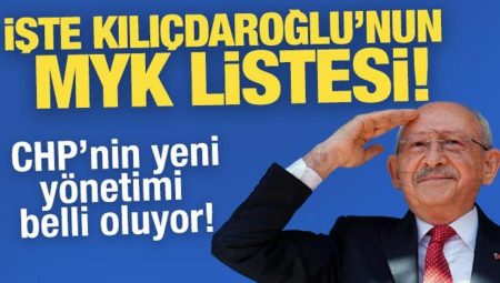 İşte Kemal Kılıçdaroğlu’nun MYK listesi: CHP’nin yeni idaresi aşikâr oluyor
