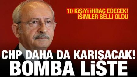 “Kılıçdaroğlu’nun CHP’den ihraç edeceği 10 isim aşikâr oldu” savı