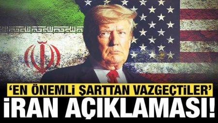 Trump’tan son dakika İran açıklaması: En değerli kurallarından vazgeçtiler